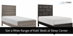 Give your child the ultimate room with our selection of kids' beds at Sleep Center. We stock only the best quality kids' beds your children will find one they can't wait to hop into every evening. Shop online today!