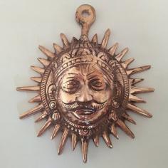 Surya symbolizes the sun God.Vastu consultant frequently recommends sun for gathering support from your networking ... Beautiful Brass Sun (Surya) Face Idol for Good Luck, Success.
http://panditrahul.com/