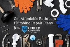 Save on a plumbing repair with affordable plumbing repair plans from United Plumbing Shield. Our protection plans can be paid for monthly, quarterly, or annually. For details, visit our website!