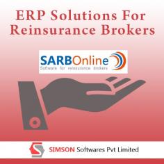 SIMSON Softwares Pvt. Limited provides options to handle hectic and complex workflows for the insurance/Reinsurance brokers and agents, which utilize efficiency of insurance agency by rearranging all the complex workflows with the reinsurance broking management solutions.