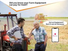 Did you know your Farm Equipment can pay for itself?

Got an Equipment? Rent it out on farmease

Download the app now or Visit www.farmease.app
# ##