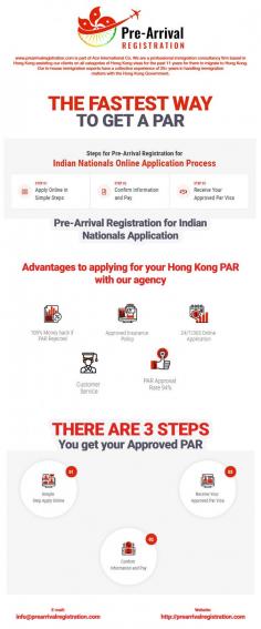 All the Indian citizens who want to travel to Hong Kong will have to get a pre-approved online visa. Here is a step by step guide for how to get a Hong Kong visa for Indians. Hong Kong does not allow visa on arrival for Indians. They will have to do the online process to get the visa prior. Visit https://prearrivalregistration.com
