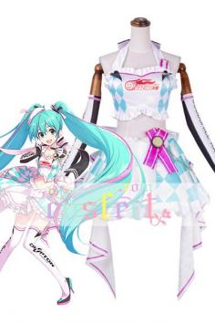 初音ミク レーシングVer. 2019 コスプレ衣装 レーシングミク コス服 レーシングスーツ2019 海外通販