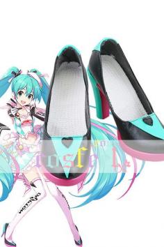 初音ミク レーシングVer. 2019 コスプレ靴 レーシングミク コスブーツ レーシングスーツ2019 海外通販