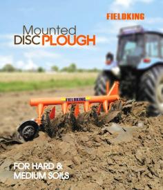 #Fieldking "Fixed Mould Board Plough" with special wear-resistant steel blade with bar points for toughest ploughing jobs, best suitable for toughest soil breaking, soil raising and soil turning operations.

https://www.fieldking.com/product-portfolio/plough/mounted-mould-board-plough/

Please reach out to us at exports@fieldking.com &
Queries from India, call us at +91-184-7156666