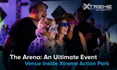 The Arena Roller Rink – a 16,000 sq. ft. Performance Venue and Event Space that offers a 12,000 sq. ft. Roller Skating Rink with a DJ Booth and VIP Mezzanine, available for Large Events and Private Functions. 