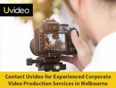 Uvideo is one of the experienced video production companies in Melbourne, Australia. We specialise in helping companies, organisations, and brands to produce engaging video content. 