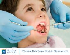 Brookside Dental Care is a well-known name when it comes to kid’s dentistry services in Allentown, PA. With state-of-the-art dental techniques and modern technology, we aim to make children of all ages feel comfortable when sitting on the dentist’s chair. 