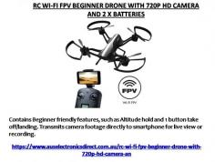 The Rogue F72 FPV Drone includes a 720p HD Wifi Camera that allows you to view and record footage from the drone. It also comes with a total of 2 x Batteries to keep you flying longer in the air. For more details, please visit at https://www.auselectronicsdirect.com.au/rc-wi-fi-fpv-beginner-drone-with-720p-hd-camera-an