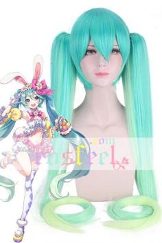 タイトートイズ 初音ミク うさぎ コスウィッグ ミク コスプレかつら 四季フィギュア2nd-season 第3弾