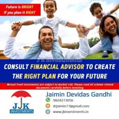 Consult financial adviser To create the right plan for your future..!￼
J.K.Investments 9824273056
Visit at https://www.jkinvestment.in/