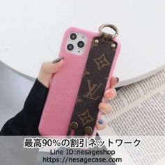 ヴィトン iPHONE11 PRO MAXケース 手持ちベルト LV アイフォンXR/XS マックスカバー おしゃれ エナメル革