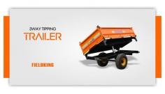 Fieldking LOADMAXX 3 Way Tipping #Trailer with wide Tubeless Tyre's for better towing and loading stability with 3 way tipping mechanism for easy unloading of goods.

https://www.fieldking.com/product-portfolio/trailer/3-way-tipping-trailer/

Please reach out to us at exports@fieldking.com &
Queries from India, call us at +91-184-7156666