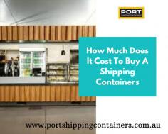 Port Shipping Containers is one of Australia’s leading manufacturers and suppliers of shipping containers, delivering them throughout Australia, both to individuals and to the mining, construction, agricultural and corporate sectors