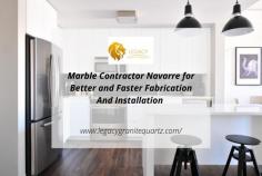 Marble Contractor Navarre for Better and Faster Fabrication And Installation 