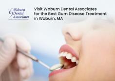 At Woburn Dental Associates, we specialize in periodontal (gum) disease treatment to help prevent your teeth from loss. With FDA-approved laser technology, we aim to arrest your gums and bring your smile back to health. 