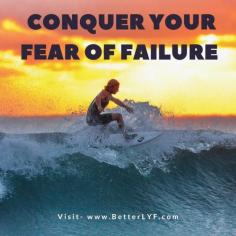 Fear of failure is one of the most usual and most damaging fears that many people fight with. This fear comes from the assumption that if you give 100% and lose, then you’re a failure. This is the most sarcastic form of fear and overcoming it is essential for success. Know how to conquer your fear of failure here - 