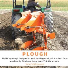 Plough, new farm machine by fieldking robust design for digging soil, can work in all types of soil. Fieldking agriculture plough can handle the toughest ploughing job with outstanding penetration performance. Know more about this robust farm machine visit the website to know specification and features. 

https://www.fieldking.com/product-portfolio/plough/

###ploughimages ##mouldboardplough #mbplough #mouldboardplough #usesofplough #