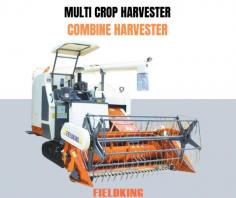 Fieldking combine harvester known for its efficiency, visibility and ease. Combine machine by fieldking with its robust designed take harvesting to a whole new level. Easy to use and extremely durable combine harvester with cutting-edge threshing, separating and cleaning tools. Learn more about Fieldking combine harvester here-