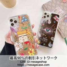 Gucci 目柄バッグ柄流砂デザインスマホケース