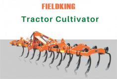 Fieldking Cultivator is secondary tillage equipment attached with a tractor to till the farmland. The tractor cultivator is available in different sizes for different horsepower tractors. Fieldking agricultural machinery, tractor cultivator specially designed for all type of soil like light, medium and hard type. Know more about fieldking agricultural implements Visit the website. 
