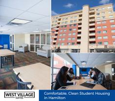 West Village Suites is a leading residence housing provider that offers the best student residence in Hamilton. We offer luxury, off-campus housing that is affordably priced and fully-equipped.
