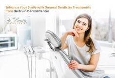 At de Bruin Dental Center, we offer our patients of Reno, NV, and surrounding communities with the best dentistry. We provide a wide range of exceptional dental services to people of all age groups, which includes gum health, dental implants, teeth whitening, smile makeovers, and more dental treatments. Contact us online to book an appointment today!