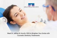 Dentist, Jeffery B Kravitz,  and his team provide the top-quality dental care solutions to the people of Wakefield, MA. Our range of dental care solutions includes dental implants, overdentures, smile makeovers, full mouth rehabilitation, Invisalign, and gum health. Schedule your appointment today! 