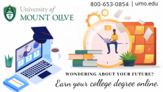 Plan Your Degree And Pursue Your Dreams With Us

Earning your degree online can save time and money. Start your 100% online liberal arts education today! Complete your coursework anytime, anywhere and continue to work full-time! For more details, please visit the official website of University of Mount Olive!
