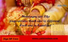 Sathimilan – India’s Best Matrimony Service
View more:- www.sathimilan.com
Sathimilan is the Best Free Matrimony Sites In India provides best matrimonial service all around the world. It provides its best service and you get your life partner of all your choice.
