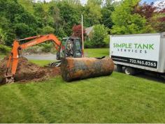 Whether you’re thinking to remove an underground or above ground oil tank, Simple Tank Services got you covered! We are your oil tank removal and soil remediation specialists in New Jersey. Contact us today 732-965-8265 for a free quote!