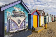 One of the top ‘things to do’ in Victoria is, visiting these Beach Huts. Built well over a century ago in response to very Victorian ideas of morality and seaside bathing. The bathing boxes remain rarely unchanged. With one of our clients setting the ‘trend bar’ high, by hiring our expert graffiti muralist to paint a customized theme. This Brighton Beach Hut Mural on the face of their beach hut turned out fantastic. Furthermore, this iconic Australian idea of having a Volkswagen Combi Van facing outwards is immediately recognizable. Is the perfect solution to viewers and passer by’s that wish to have their photo taken with the huts. As well as signing off, ‘Life’s a Beach’.