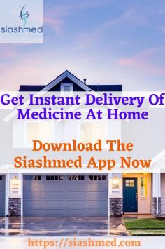 Looking for a medical supply store near you that gives you home delivery of genuine medicine at the best price. So join siashmed because we deliver medicines at home from your nearest medical store. You also can buy medicine where ever you want in your city. We ensure you to give delivery within 24hrs.