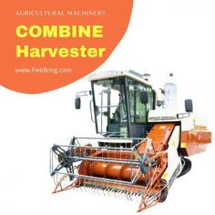 Combine harvester by Fieldking known for its efficiency, visibility and ease. Combine machine by fieldking with its robust designed take harvesting to a whole new level. Easy to use and extremely durable combine harvester with cutting-edge threshing, separating and cleaning tools. Learn more about Fieldking combine harvester visit the website to know more. 