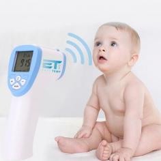EasyTemp™ is a non-contact infrared medical thermometer that guarantees reliable readings without spreading germs!
