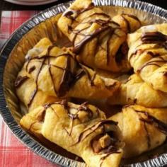 Air-Fryer S’mores Crescent Rolls