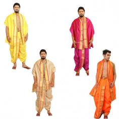 Get Ready to Wear Dhoti and Veshti Set with Woven Golden Border

Art silk makes for the best blend when it comes to fashioning the dhoti and angavastram. This readymade one from the Exotic India collection saves you the hassle of pleating your dhoti and having to mind them all day. It comes in a range of glossy pastels, each set off by the gorgeously woven border in gracious gold.

Visit for Product: https://www.exoticindiaart.com/product/textiles/ready-to-wear-dhoti-and-veshti-set-with-woven-golden-border-SPD53/

Dhotis: https://www.exoticindiaart.com/textiles/KurtaPajamas/dhotis/

Kurta pajama: https://www.exoticindiaart.com/textiles/KurtaPajamas/

Textiles: https://www.exoticindiaart.com/textiles/

#textiles #indiantextiles #dhotis #silkdress #cottondress #dhotiandveshti #silkdhotis