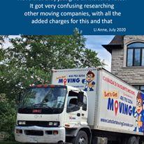 https://letsgetmovingcanada.com/	

Looking for moving services at cheap rate in Toronto? We have grown to become Toronto’s favorite moving company due to the great service we offer every client. We are committed to speedy, reliable, and professional customer service that will ensure you and your family have a pleasant and safe move into your new home.
