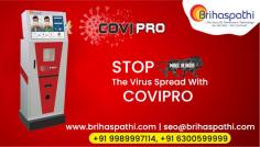We are the best manufacturers of COVI-PRO Machine which has Temperature Detector Sensor with Automatic Hand Sanitizer along with a UV disinfection System to keep you away from Viruses. And we are the best dealers and distributors of COVID Protection Machine in Hyderabad India.
