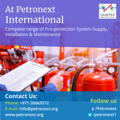 Petronext International, one of the most popular and top level fire and safety companies in Sharjah. Provides  fire and safety equipment supplying services in Sharjah at responsible price. Contact us now +971562651688.

https://www.petronext.org/fire-fighting-system-inspection-amc