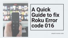 Roku Error code 016 occurs when you try to launch or stream any of the channels on Roku channel and due to interruptions in your connection it stops streaming. There may be multiple reasons behind the Error 016. Just have an eye to avoid this error about the reasons of occurrence.