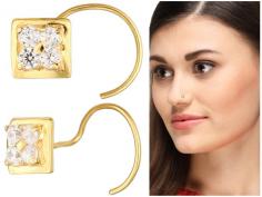 Get CZ Square Nose Ring Made Of Gold

CZ or cubic zirconia is a cubic crystalline form of zirconium dioxide. It's a synthetic alternative to diamond. It's a very hard and dense stone. It's usually colourless, but may be made in a variety of different colours by introducing traces of other minerals. It is low cost, durable, and has a close visual likeness to diamond. Here we have for you a glitzy designer nose ring, boasting of four glittering CZ crystals set in a floral pattern inside 18 K gold. It sits comfortably in your nose giving you an unparalleled gorgeous look spiced with ethnic elegance.

Visit for Product: https://www.exoticindiaart.com/product/jewelry/cz-square-nose-ring-LCF17/

Nose Ring: https://www.exoticindiaart.com/jewelry/nose/Gold/

Gold: https://www.exoticindiaart.com/jewelry/Gold/

Jewelry: https://www.exoticindiaart.com/jewelry/

#jewelry #goldjewelry #nosering #indianjewelry #squarenosering