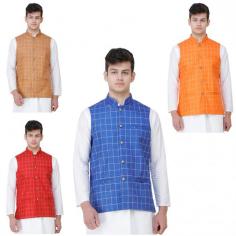 Get Waistcoat with Single Check Weave and Front Pockets

Jute textile is one of the most demanded type of textile fiber made from the jute plant. This waistcoat is is an elegant attire to be worn over kurta pajamas, having a front pocket design. We avail you this popular natural fibre textile in four different colors of Blue, Orange, Red and Biscuit Brown. These are well stiched and comfortable textiles.

Visit for product: https://www.exoticindiaart.com/product/textiles/waistcoat-with-single-check-weave-and-front-pockets-SPG32/

Jackets: https://www.exoticindiaart.com/textiles/KurtaPajamas/jackets/

Kurta Pajamas: https://www.exoticindiaart.com/textiles/KurtaPajamas/

Textiles: https://www.exoticindiaart.com/textiles/

#textiles #kurtapajamas #jackets #waistcoat #indiantextiles #traditionaldresses #menswear #fashion