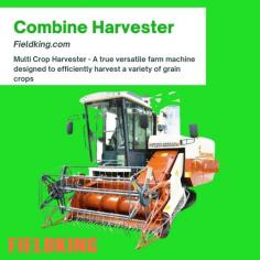 Fieldking manufacture of agricultural machinery manufactures types of combine machine like AC cabin, non-ac cabin combine machine and others. You can buy a combine harvester online by Visiting on Fieldking website. Know its price and specifications, click on the below link. 