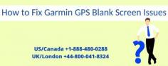 Garmin Map helps you to reach your destination. But sometimes, the GPS device can face issues that can slow the device or your GPS can face a Garmin GPS Blank Screen Issue after the Free Garmin Map Update. These GPS devices can help you get to the place you want to very quickly and reliably as possible. 