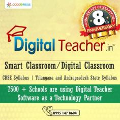 Find digital classroom services provider in Hyderabad, India. Digital teacher is a new age teaching, learning tool for instructors & students alike