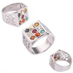 Get Sterling Silver Ring - Navaratna Stones

Navaratnas or the nine planets in Indian astrology. Wearing such a ring attracts good vibes and is a symbol of good health, Emerald, Diamond, Pearl, Yellow Saphire, Ruby, Red Coral, Cat's Eye, Blue, Blue, Saphire and Grosular Garnet are embeded skilfully in this stylized sterling silver ring.

Visit for Product: https://www.exoticindiaart.com/product/jewelry/sterling-silver-ring-LCI63/

Jewelry: https://www.exoticindiaart.com/jewelry/

#jewelry #sterlingsilver #ring #navaratnastone #fashion #religiousstones #beads