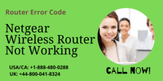 Get an instant solution to fix Netgear Wireless Router Not Working with the assistance of Router Error Code. If you are unable to fix these issues, then don't worry; you can call us on toll-free numbers at USA/CA: +1-888-480-0288 and UK/London: +44-800-041-8324.