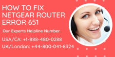 Do you want the complete guide to fix Netgear Router Error 651? Don’t worry: Get in touch with our experienced experts to resolve Error Codes. Just dial toll-free helpline number at USA/CA: +1-888-480-0288 and UK/London: +44-800-041-8324. Our experts are available 24*7 hours for the best service. Read more:- https://bit.ly/2K0I9tw