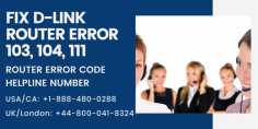 If you don’t know how to fix D-Link Router Error 103? Need any help: Get in touch with our experienced experts with an instant solution. Our experts are available 24*7 solve problems instantly. For more info, dial Router Error Code toll-free helpline numbers USA/CA: +1-888-480-0288 and UK/London: +44-800-041-8324. Read more:- https://bit.ly/3pwNGr1